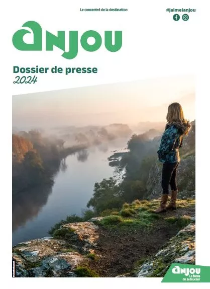 Couverture du dossier de presse 2024 Anjou